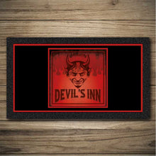 Load image into Gallery viewer, Personalised Bar Mats | Drip Mats | Custom Bar Runners | Devils Inn 
