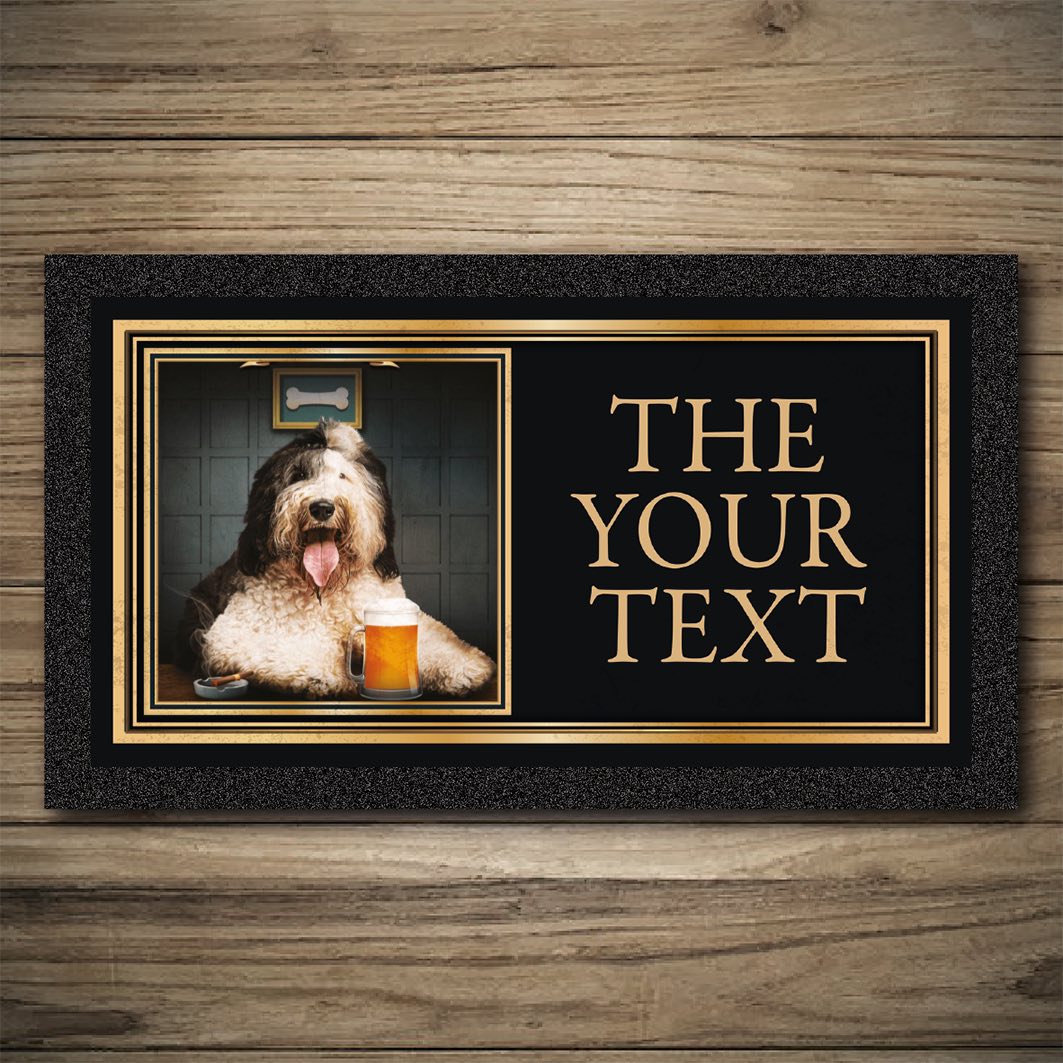 Personalised Bar Mats | Drip Mats | Custom Bar Runners | Dog & Bastard