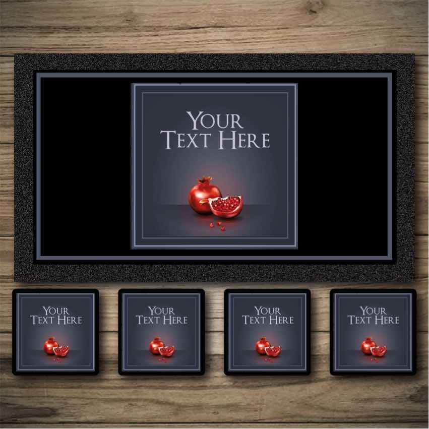 Beer Mats and Runners Forbidden Fruit Custom Signs from Twofb.com signs for bars