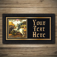 Load image into Gallery viewer, Personalised Bar Mats | Drip Mats | Custom Bar Runners | George &amp; The Dragon
