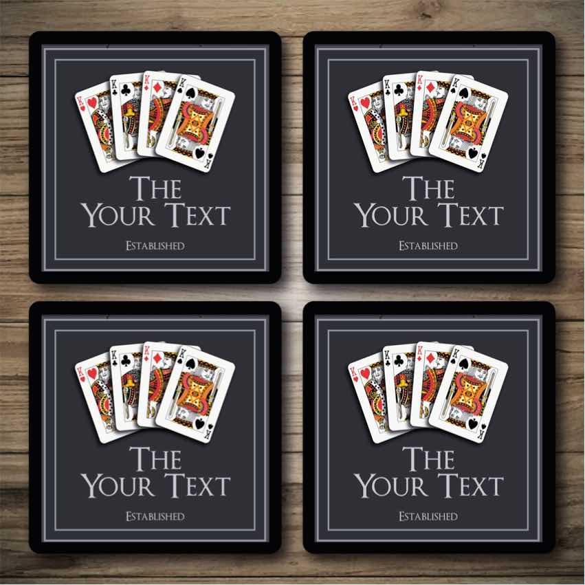 Personalised Bar Mats | Drip Mats | Custom Bar Runners | Kings Arms