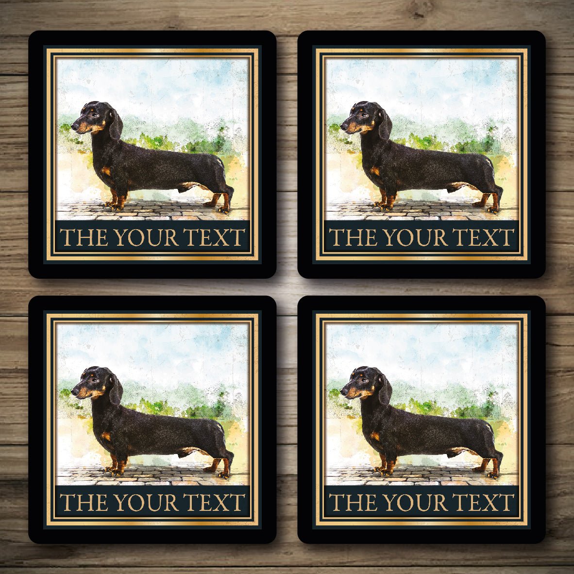 Personalised Bar Mats | Drip Mats | Custom Bar Runners | Long-Dog