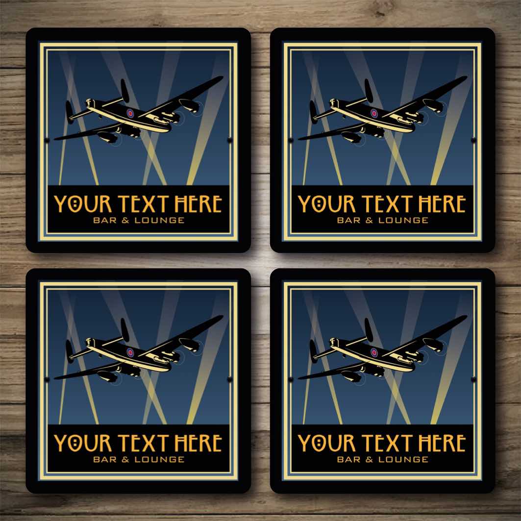 Personalised Bar Mats | Drip Mats | Custom Bar Runners |Night Raid