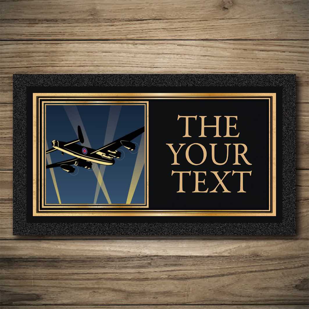 Personalised Bar Mats | Drip Mats | Custom Bar Runners |Night Raid