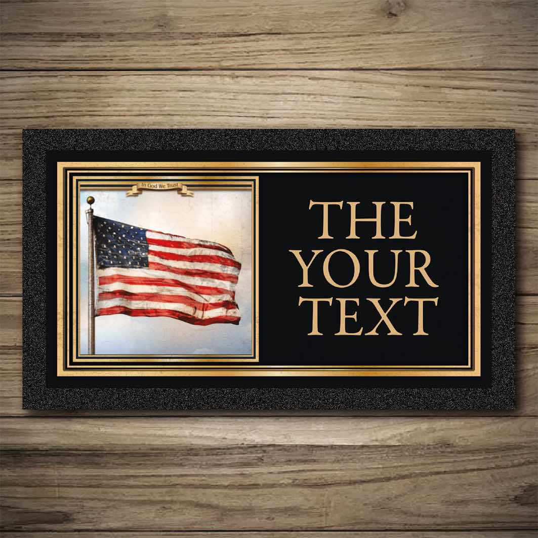 Personalised Bar Mats | Drip Mats | Custom Bar Runners | Old Glory