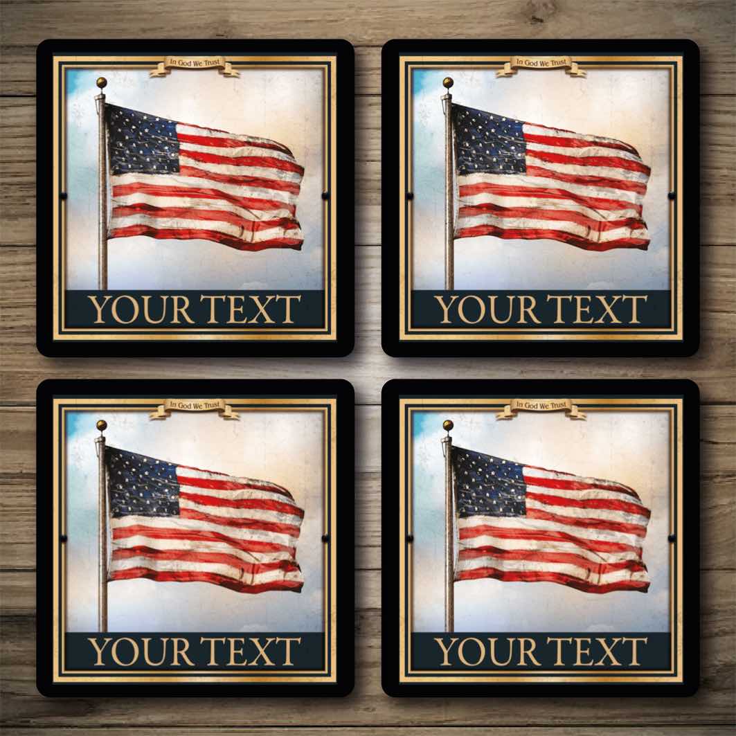 Personalised Bar Mats | Drip Mats | Custom Bar Runners | Old Glory