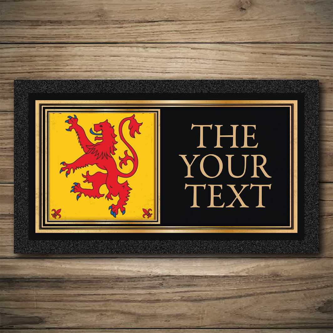 Personalised Bar Mats | Drip Mats | Custom Bar Runners | Red Lion
