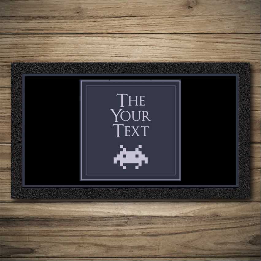 Personalised Bar Mats | Drip Mats | Custom Bar Runners | Retro Gamer