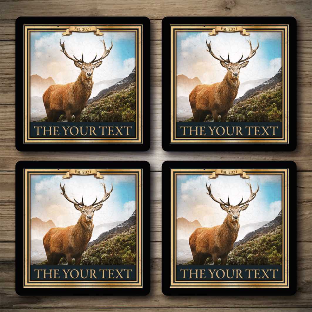 Personalised Bar Mats | Drip Mats | Custom Bar Runners | Stag Inn