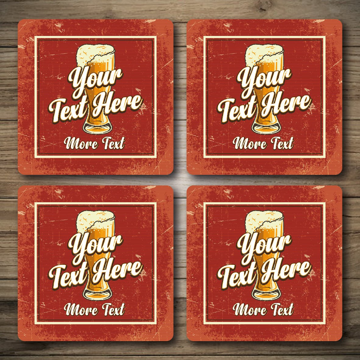 Personalised Bar Mats | Drip Mats | Custom Bar Runners | Sup it & See
