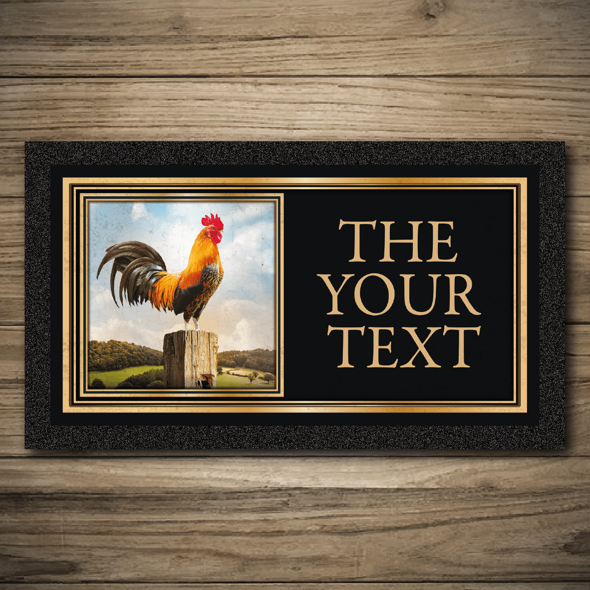 Personalised Bar Mats | Drip Mats | Custom Bar Runners | Cock Inn