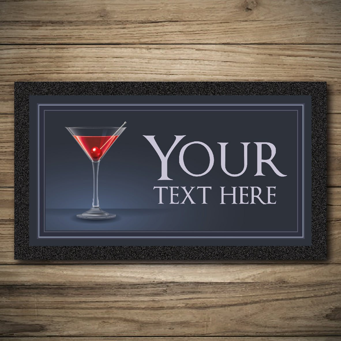 Personalised Bar Mats | Drip Mats | Custom Bar Runners | Cocktail Bar