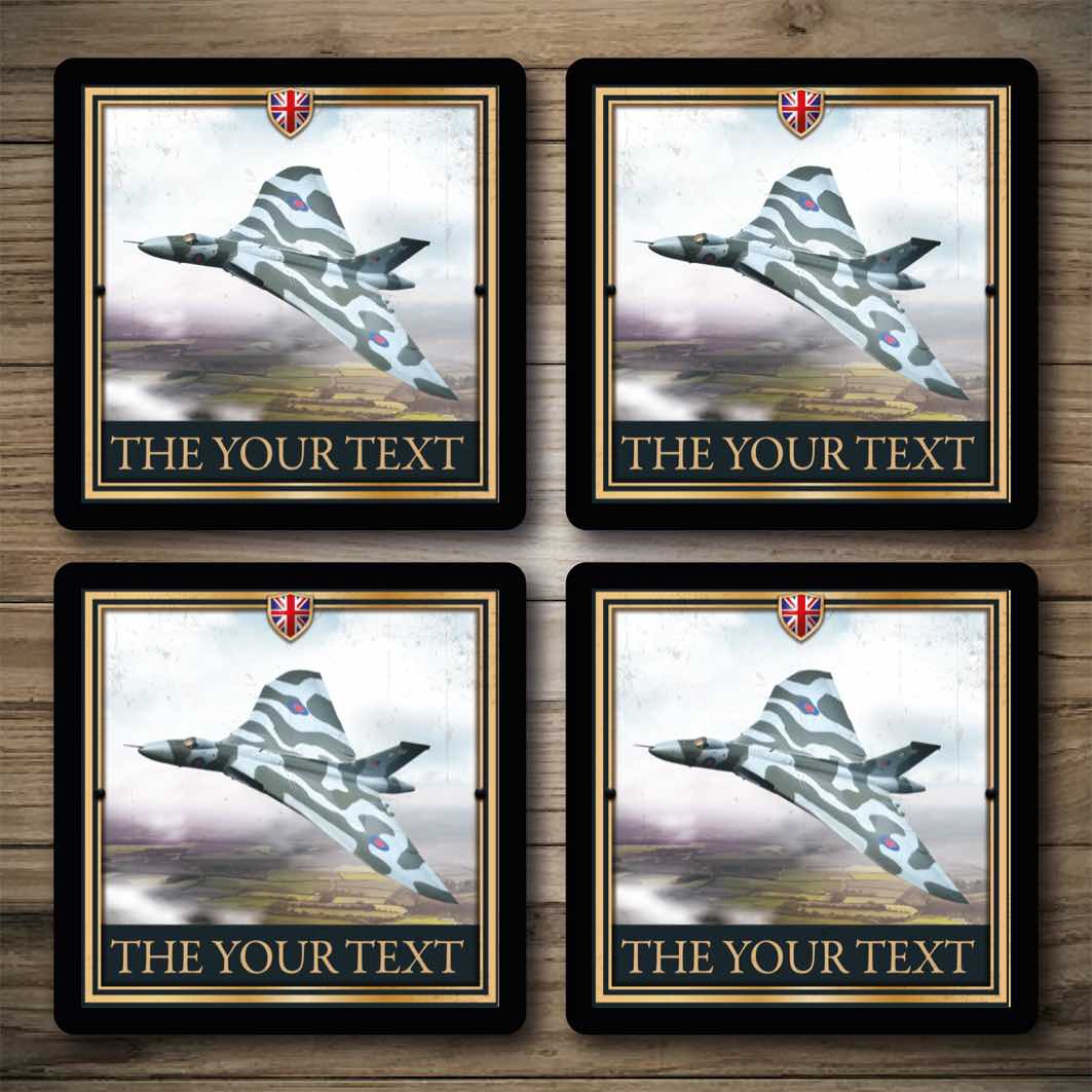 Personalised Bar Mats | Drip Mats | Custom Bar Runners | RAF Tornado 