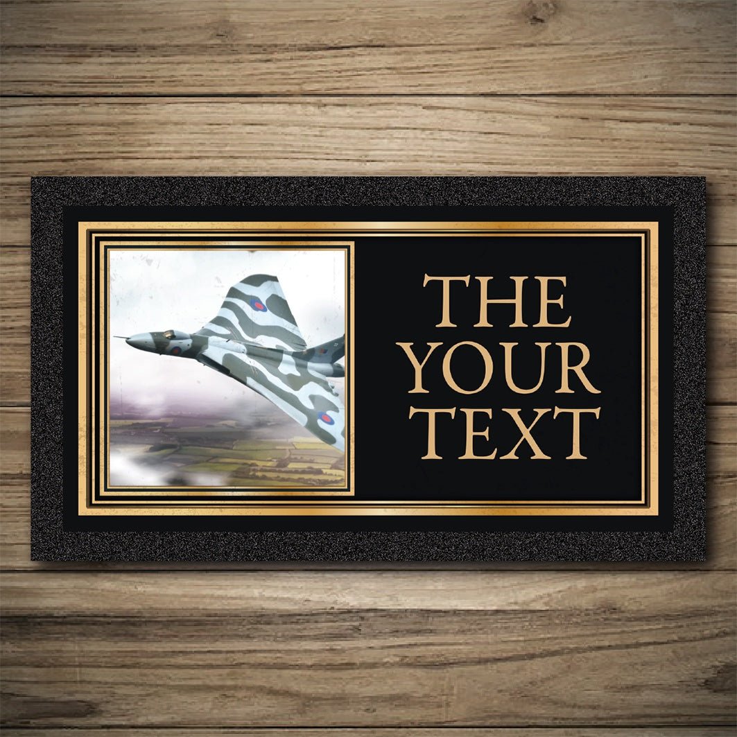 Personalised Bar Mats | Drip Mats | Custom Bar Runners | RAF Tornado 