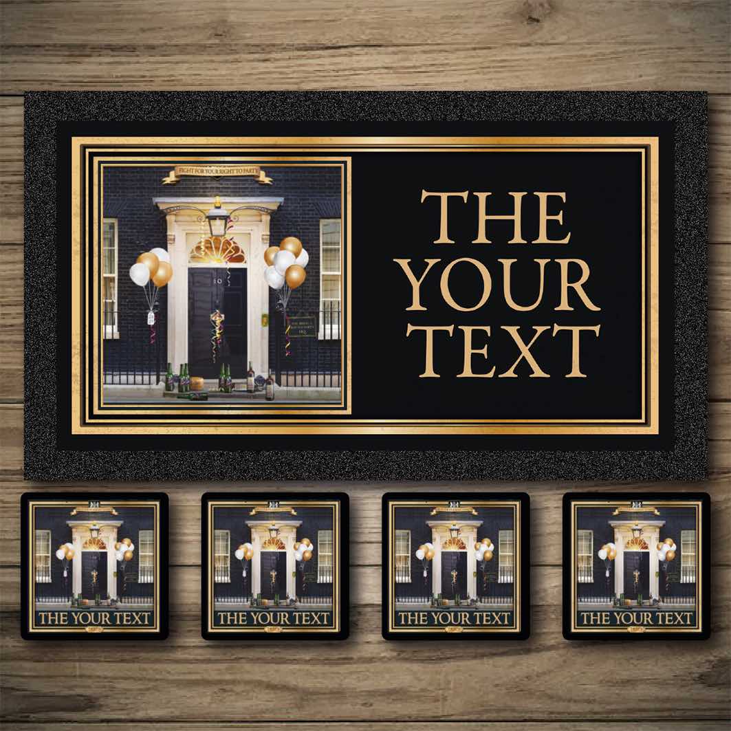 Personalised Bar Mats | Drip Mats | Custom Bar Runners | Leaders Arms