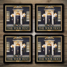 Load image into Gallery viewer, Personalised Bar Mats | Drip Mats | Custom Bar Runners | Leaders Arms
