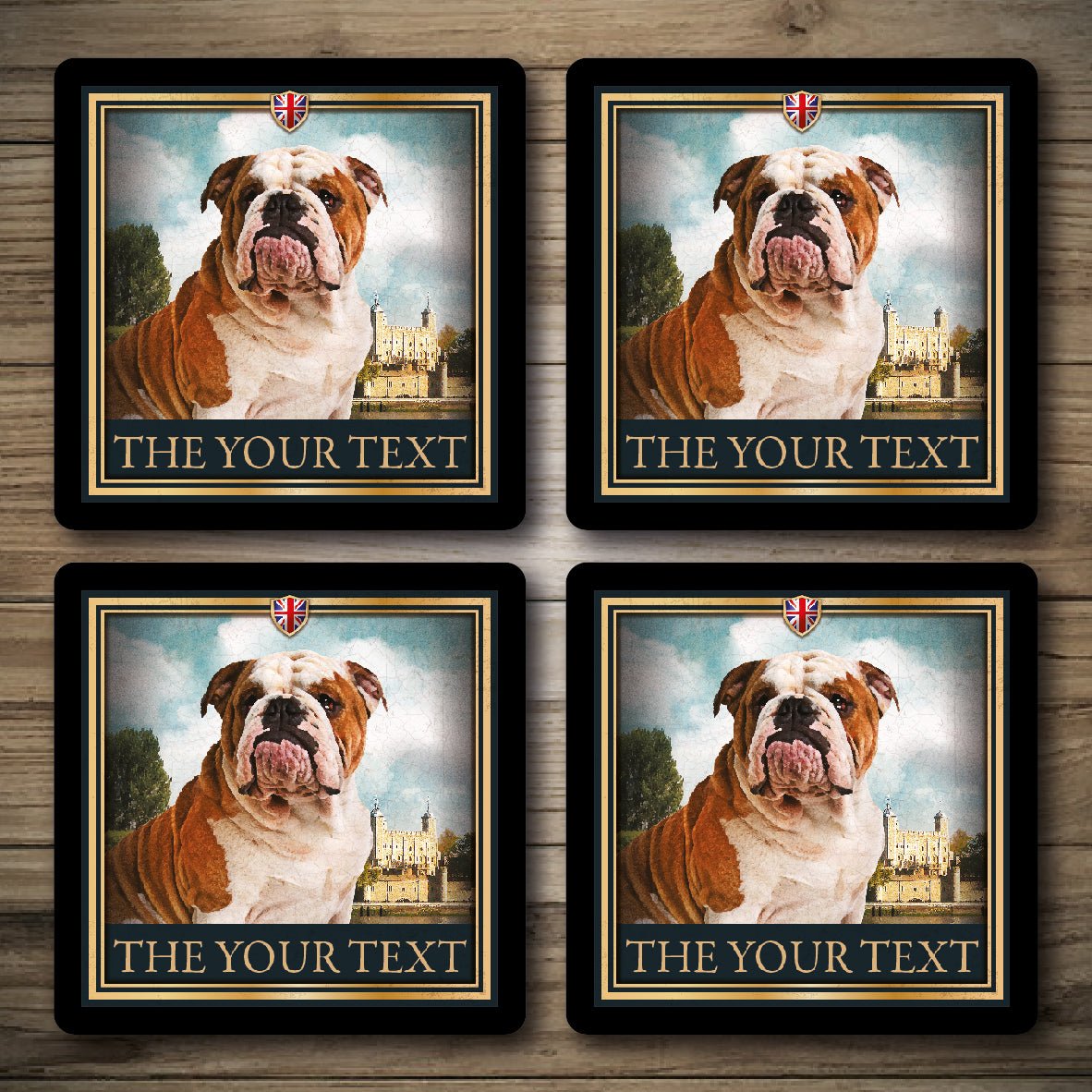 Personalised Bar Mats | Drip Mats | Custom Bar Runners | The Old Bull