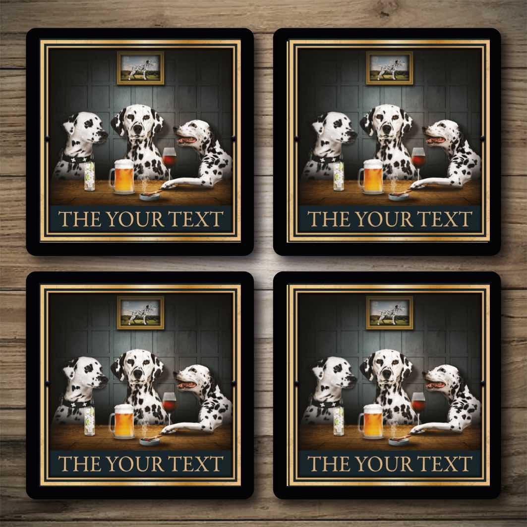 Personalised Bar Mats | Drip Mats | Custom Bar Runners | Three Dogs