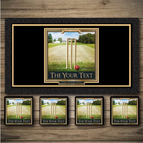 Personalised Bar Mats | Drip Mats | Custom Bar Runners | Wicket