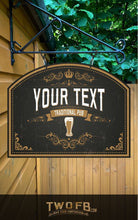 Load image into Gallery viewer, Beer Nation Personalised Bar Sign Custom Signs from Twofb.com Custom pub signs Uk
