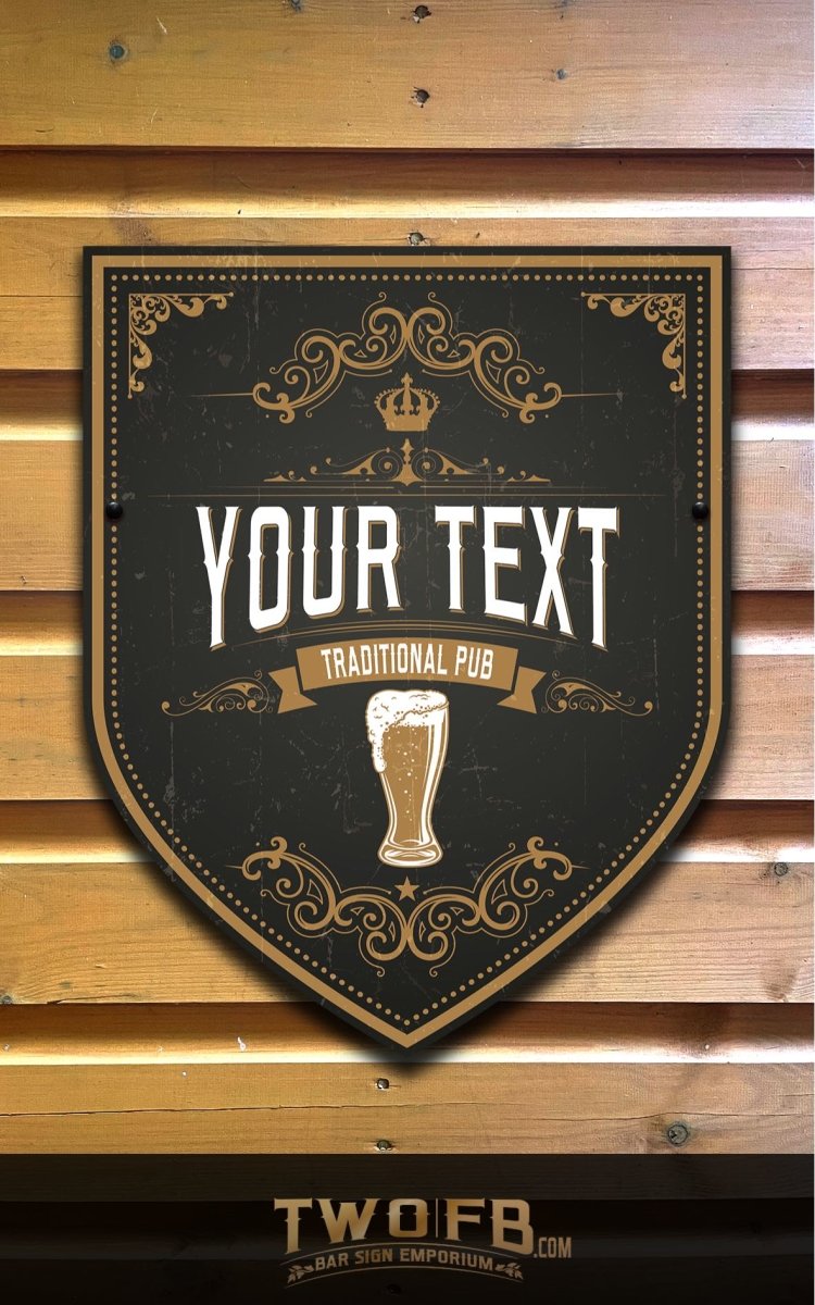 Beer Nation Personalised Bar Sign Custom Signs from Twofb.com Custom bar signs