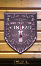 Load image into Gallery viewer, Best Gin Bar Personalised Bar Sign Custom Signs from Twofb.com signs for bars
