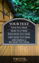 Load image into Gallery viewer, Chalkboard Style Personalised Bar Sign Custom Signs from Twofb.com signs for bars
