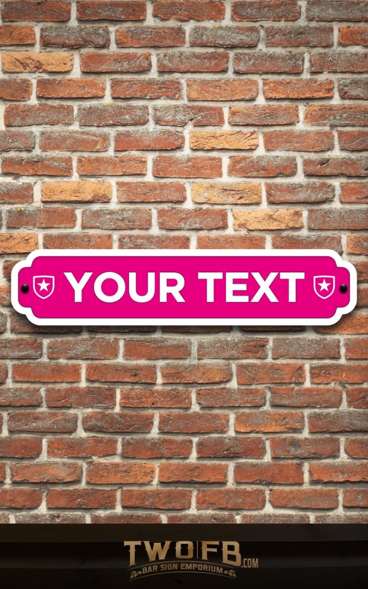 Road Signs, made to order | Man Cave Sign | Pub Shed Sign