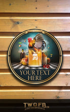 Load image into Gallery viewer, Cock in Cider Personalised Bar Sign Custom Signs from Twofb.com Pub Sign
