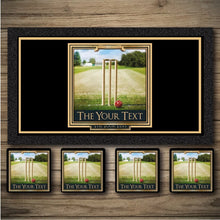 Load image into Gallery viewer, Cricket Pub Sign | Personalised Bar Sign | Signs for Sheds
