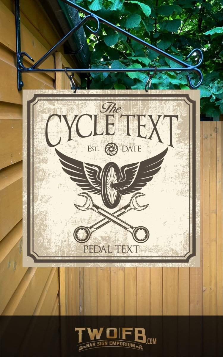 Cycle Shed | Custom made pub signs | Personalised Bar Sign