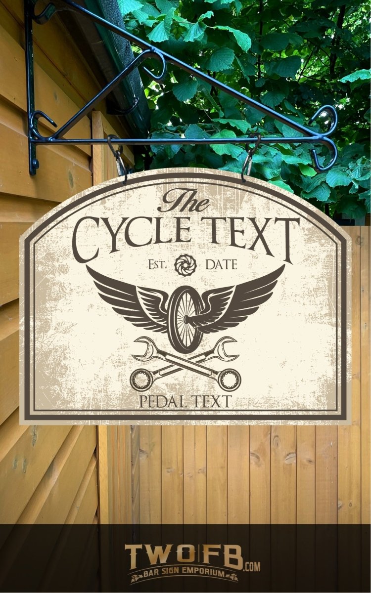 Cycle Shed | Custom made pub signs | Personalised Bar Sign