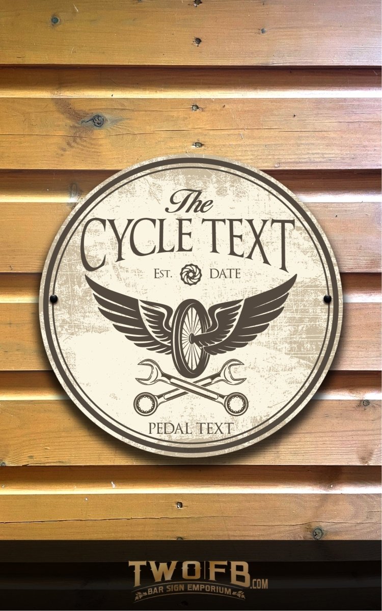 Cycle Shed | Custom made pub signs | Personalised Bar Sign