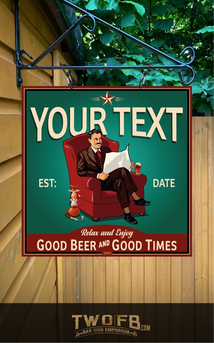 Dad's Den | Personalised Bar Sign | Pub Signs