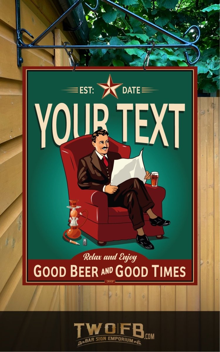 Dad's Den | Personalised Bar Sign | Pub Signs