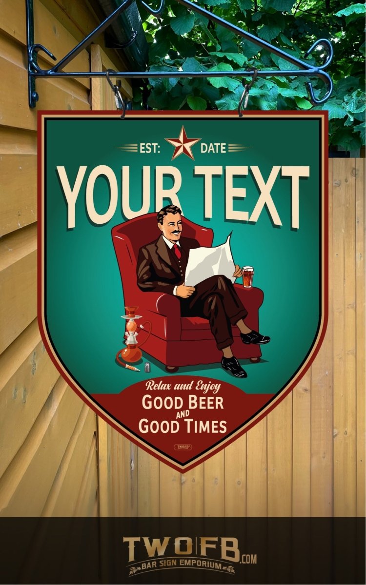 Dad's Den | Personalised Bar Sign | Pub Signs