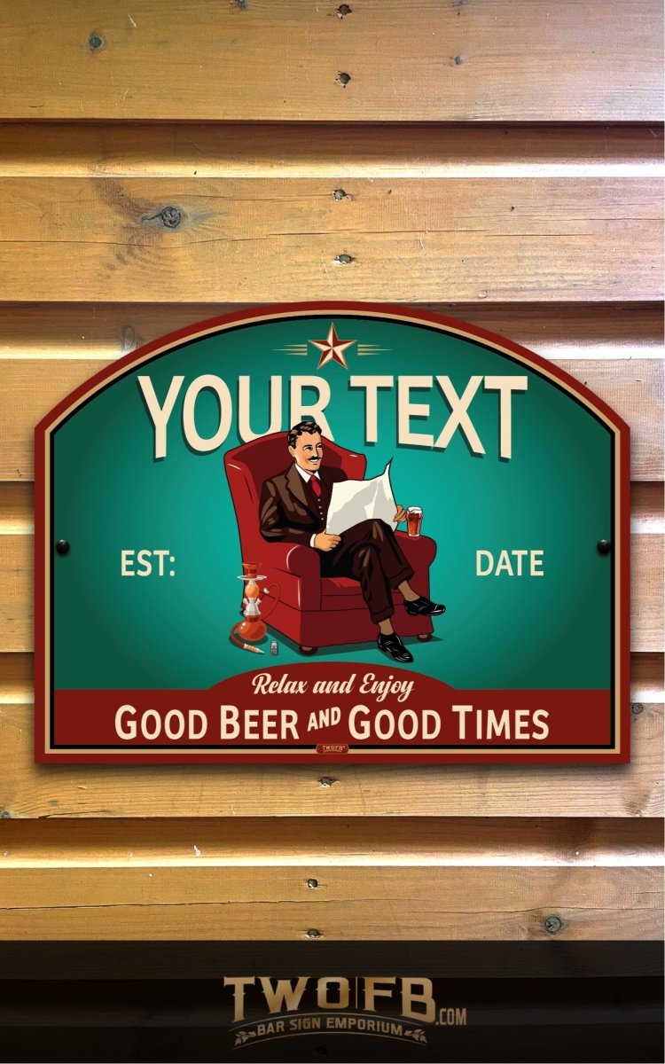Dad's Den | Personalised Bar Sign | Pub Signs