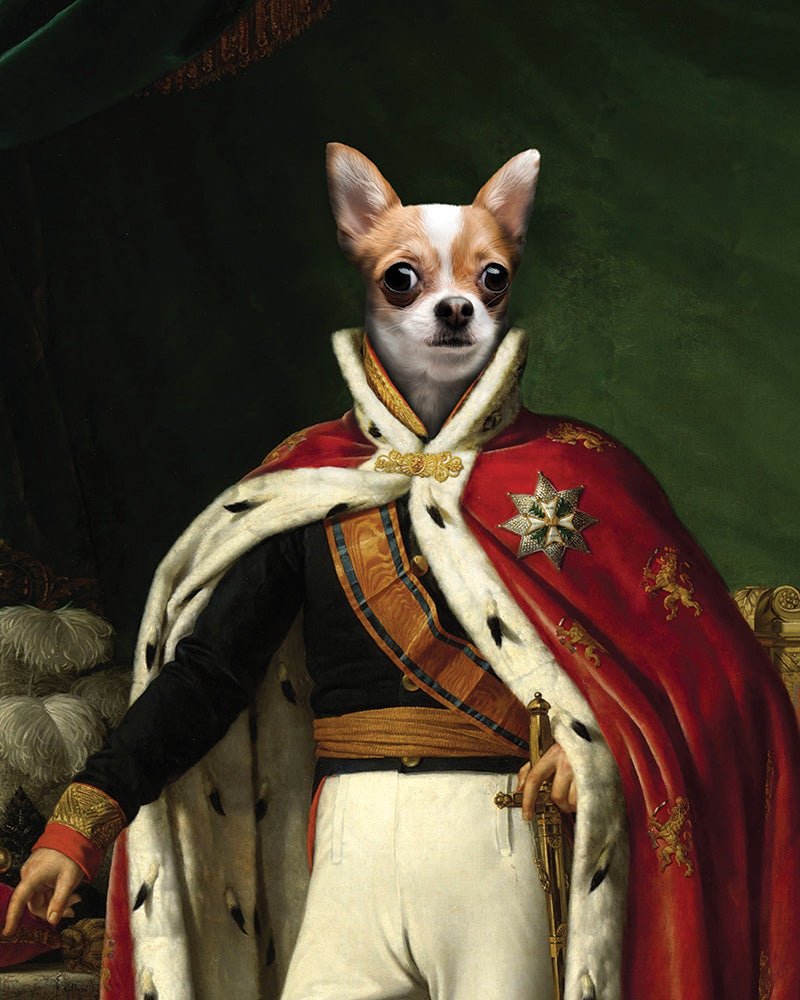 Dog House Royal artwork on Canvas Custom Signs from Twofb.com signs for bars