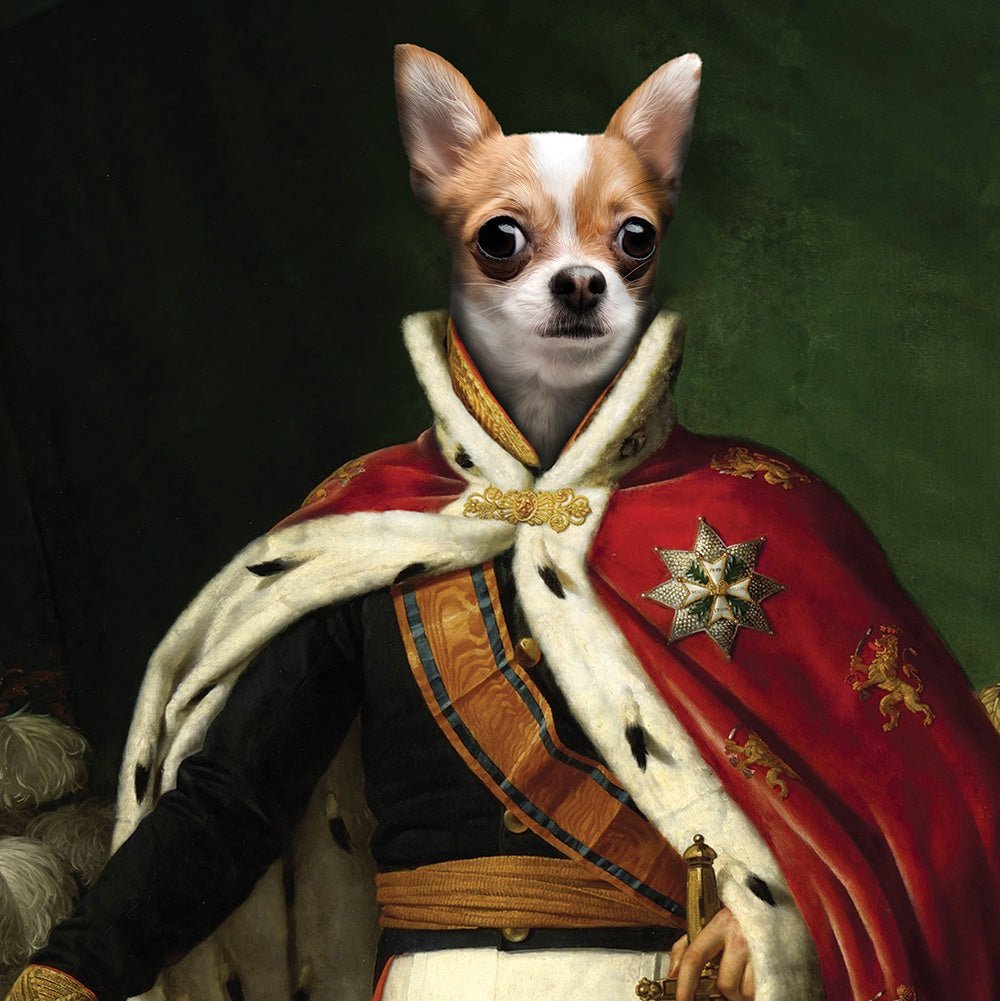 Dog House Royal artwork on Canvas Custom Signs from Twofb.com signs for bars