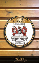 Load image into Gallery viewer, Family Crest Bar Sign | Pub Sign | Coat Of Arms Sign
