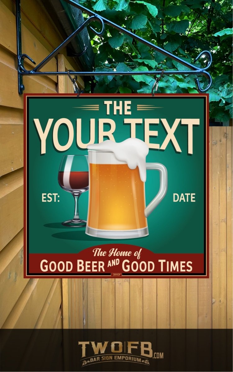 Firkin Pub | Vintage Bar Sign | Pub Signs | Feckin Pub | Hanging Signs | Bar Sign