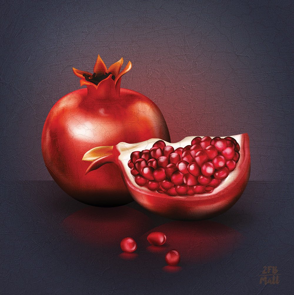 Forbidden Fruit artwork on Canvas Custom Signs from Twofb.com signs for bars