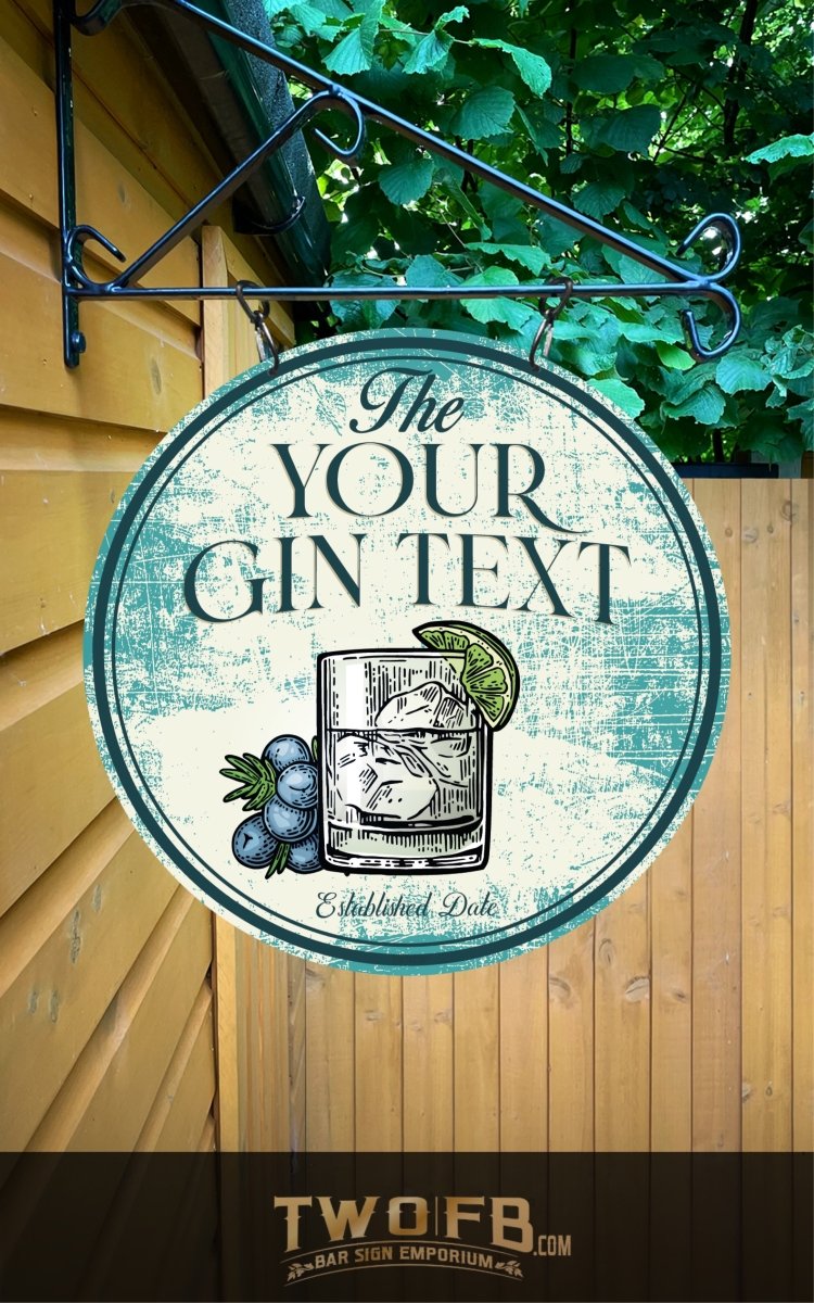 Gin Bar Sign/Pub Sign/Bar Sign/Home bar sign/Pub sign for outside/Custom pub sign/Home Bar/Pub Décor/Military Bar Signs/Custom Bar signs/Barsigns UK/ Man Cave/ Mess Sign/ Bar Runner/ Beer Mats/ Hanging pub sign/ Custom sign/ Garden Signs/Pub signs