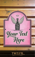 Load image into Gallery viewer, Gin Angel Personalised Gin Bar Sign Custom Signs from Twofb.com Bar signs
