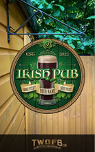 Load image into Gallery viewer, Irish Pub Personalised Bar Sign Custom Signs from Twofb.com signs for bars
