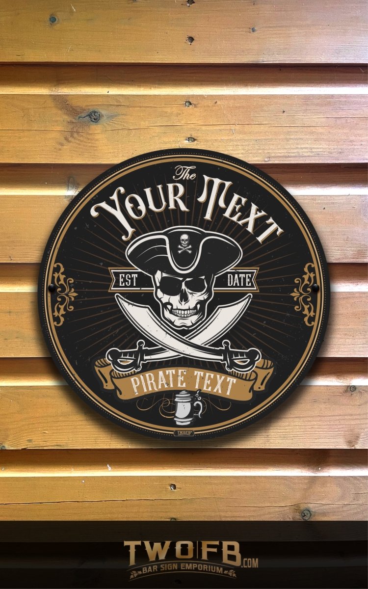Jolly Roger/Pirate Pub Sign/ Pub Sign/Bar Sign/Home bar sign/Pub sign for outside/Custom pub sign/Home Bar/Pub Décor/Military Bar Signs/Custom Bar signs/Barsigns UK/ Man Cave/ Mess Sign/ Bar Runner/ Beer Mats/ Hanging pub sign/ Custom sign/ Garden Signs/Pub signs
