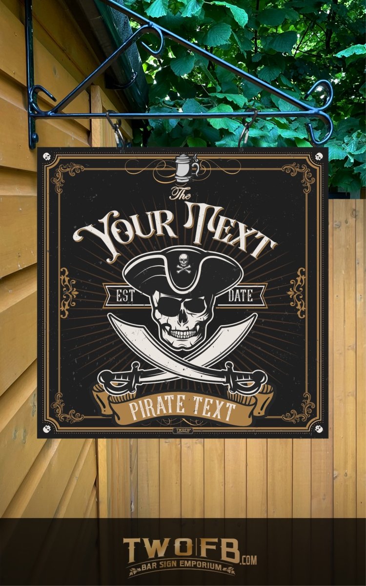 Jolly Roger/Pirate Pub Sign/ Pub Sign/Bar Sign/Home bar sign/Pub sign for outside/Custom pub sign/Home Bar/Pub Décor/Military Bar Signs/Custom Bar signs/Barsigns UK/ Man Cave/ Mess Sign/ Bar Runner/ Beer Mats/ Hanging pub sign/ Custom sign/ Garden Signs/Pub signs