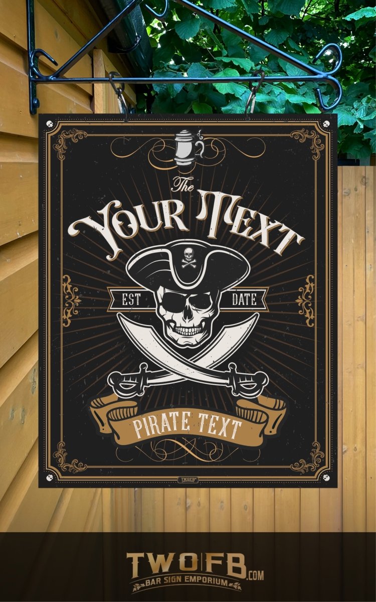 Jolly Roger/Pirate Pub Sign/ Pub Sign/Bar Sign/Home bar sign/Pub sign for outside/Custom pub sign/Home Bar/Pub Décor/Military Bar Signs/Custom Bar signs/Barsigns UK/ Man Cave/ Mess Sign/ Bar Runner/ Beer Mats/ Hanging pub sign/ Custom sign/ Garden Signs/Pub signs