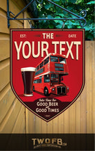 Load image into Gallery viewer, Last Stop | Personalised Bar Sign | Pub Signs
