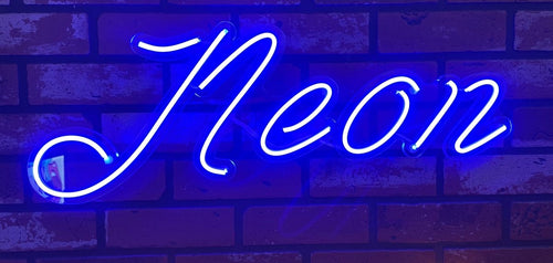 LED Neon Text 1000mm x 200mm Custom Signs from Twofb.com signs for bars